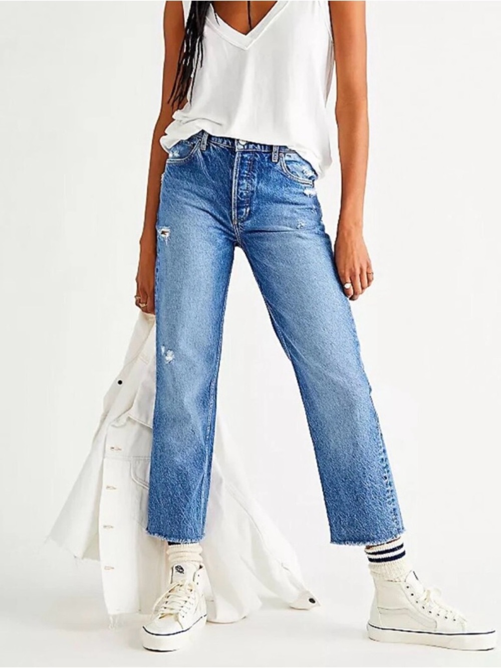 Boyish The Tommy High-Rise Straight Jeans in Sz 29